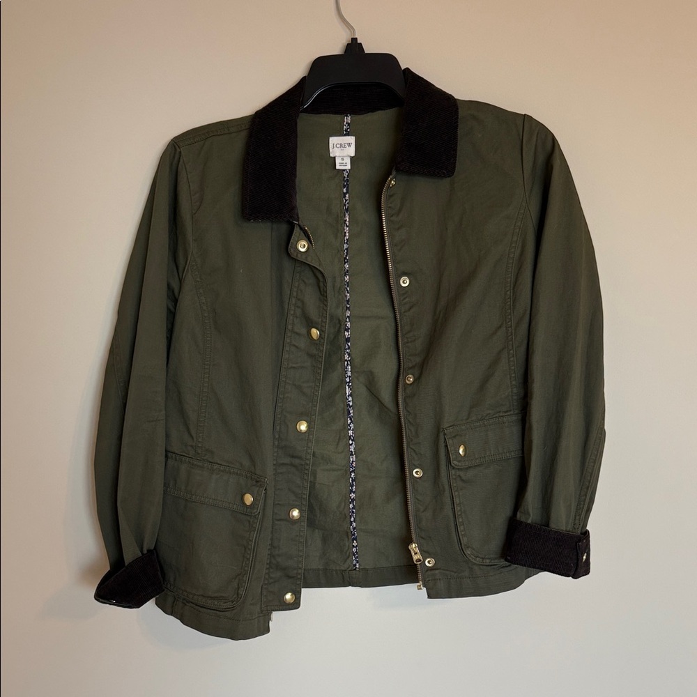 J. Crew Loren Field Jacket SZ S - Picture 3 of 5